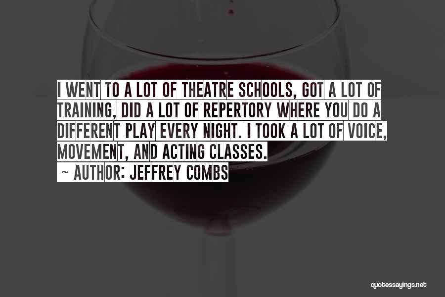 You Acting Different Quotes By Jeffrey Combs