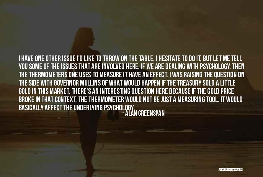 You Affect Me Quotes By Alan Greenspan You Affect Me Quotes By Alan Greenspan
