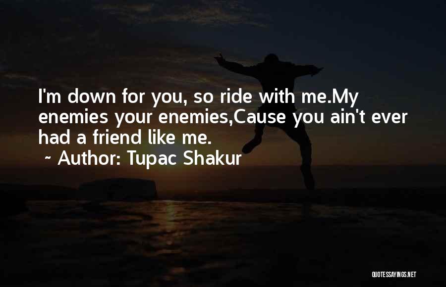 You Ain't My Friend Quotes By Tupac Shakur