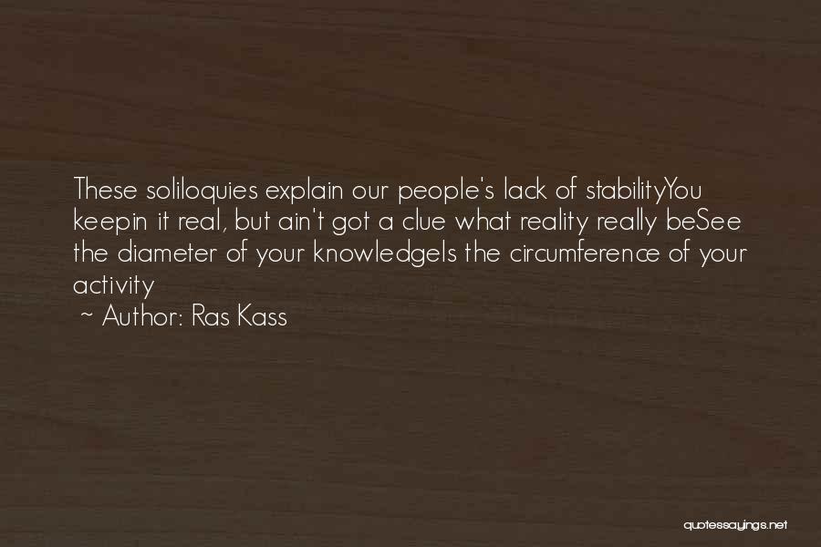 You Ain't Real Quotes By Ras Kass