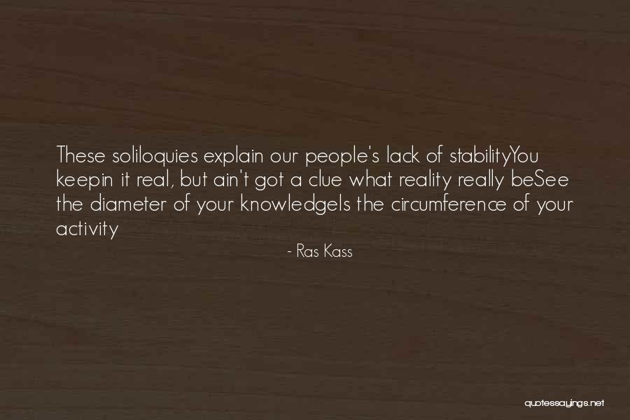 You Ain't Real Quotes By Ras Kass