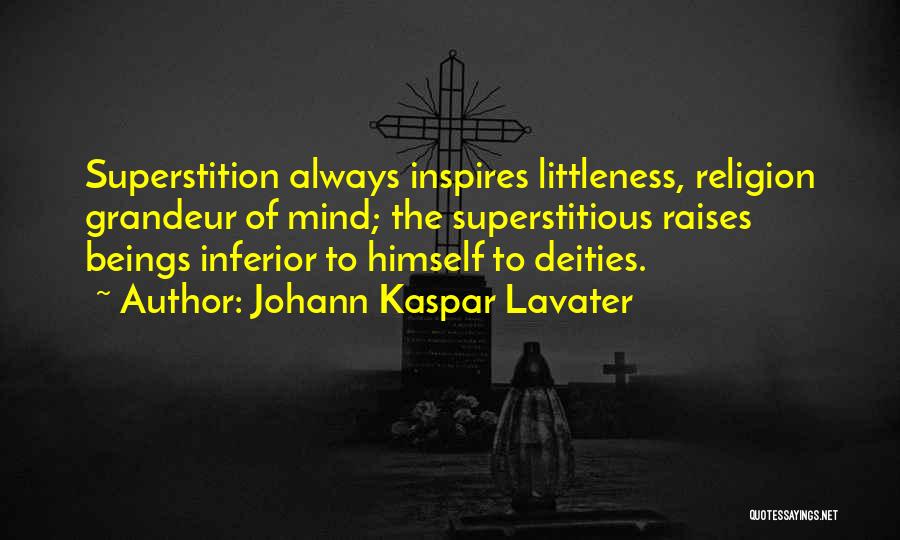 You Always Inspire Me Quotes By Johann Kaspar Lavater
