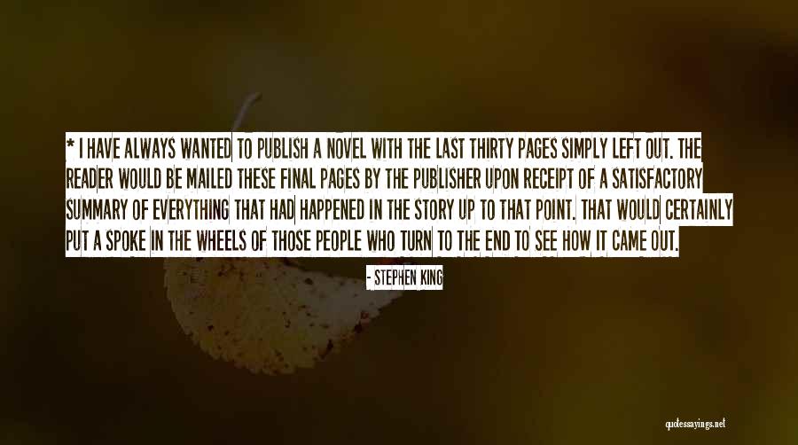 You Always Put Me Last Quotes By Stephen King You Always Put Me Last Quotes By Stephen King