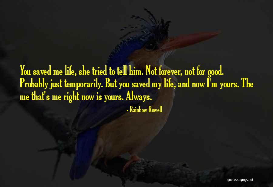 You And Me Always And Forever Quotes By Rainbow Rowell You And Me Always And Forever Quotes By Rainbow Rowell