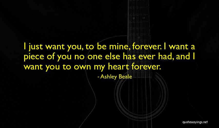 You And Me Forever Book Quotes By Ashley Beale