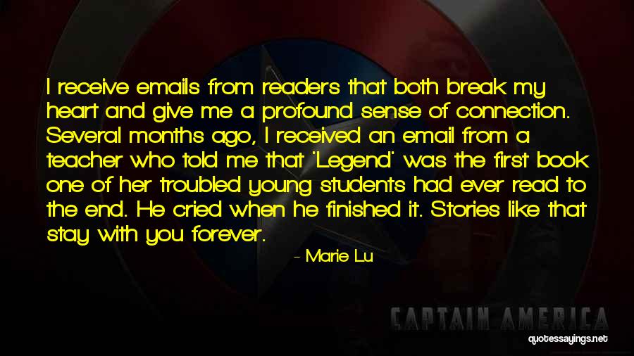 You And Me Forever Book Quotes By Marie Lu