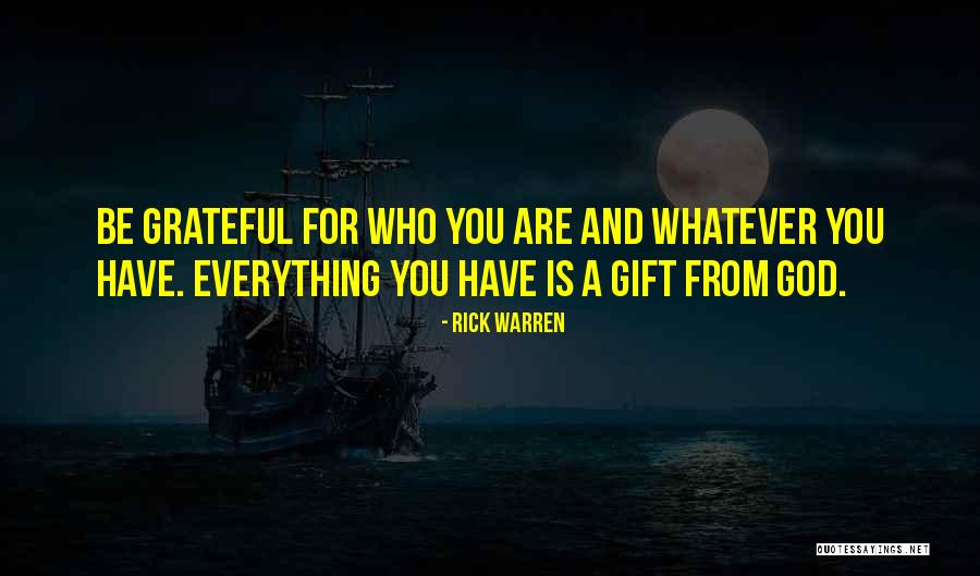 You Are A Blessing From God Quotes By Rick Warren