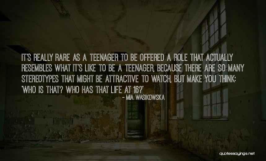 You Are Attractive Quotes By Mia Wasikowska You Are Attractive Quotes By Mia Wasikowska