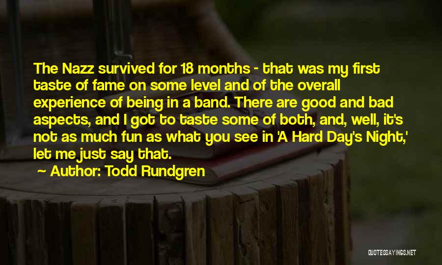 You Are Bad For Me Quotes By Todd Rundgren