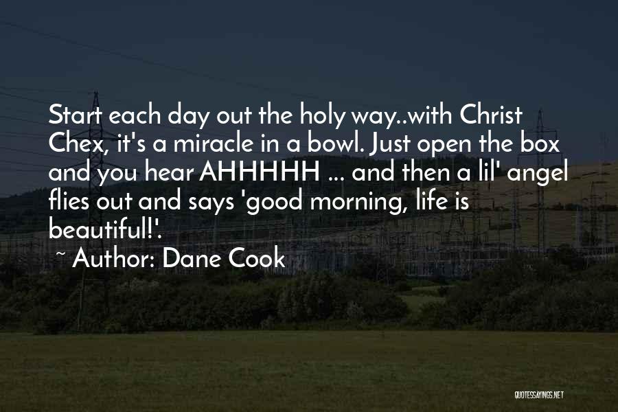 You Are Beautiful In The Morning Quotes By Dane Cook