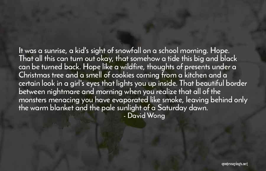 You Are Beautiful In The Morning Quotes By David Wong You Are Beautiful In The Morning Quotes By David Wong
