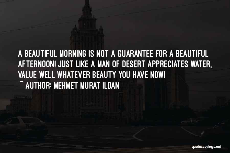 You Are Beautiful In The Morning Quotes By Mehmet Murat Ildan