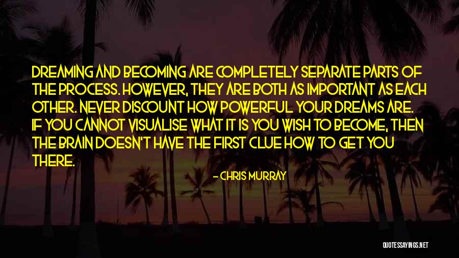 You Are Becoming Quotes By Chris Murray