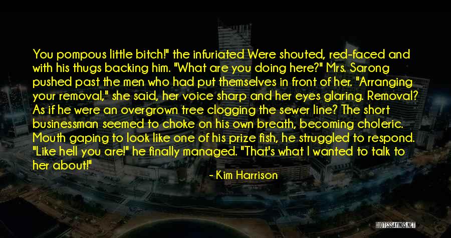 You Are Becoming Quotes By Kim Harrison