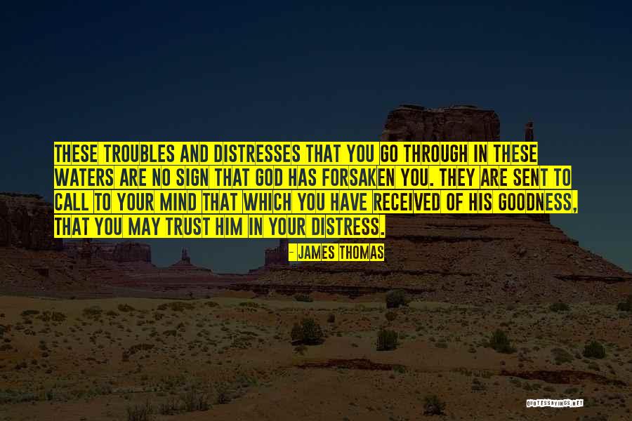 You Are God Sent Quotes By James Thomas