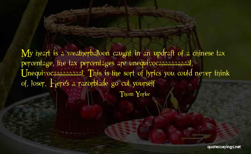 You Are Here In My Heart Quotes By Thom Yorke