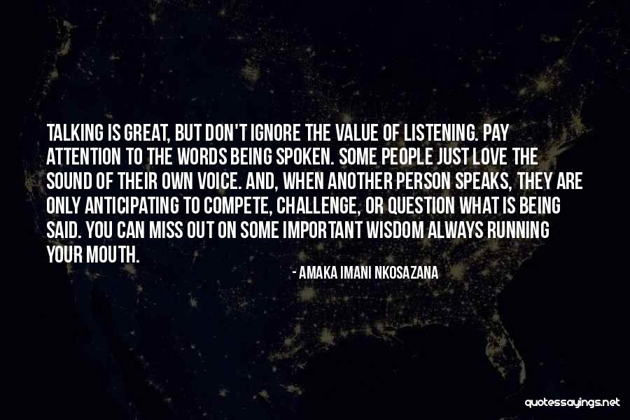 You Are Important Person Quotes By Amaka Imani Nkosazana You Are Important Person Quotes By Amaka Imani Nkosazana