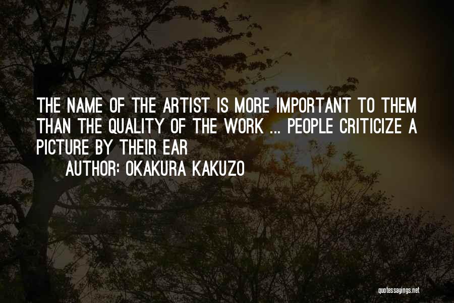 You Are Important Picture Quotes By Okakura Kakuzo