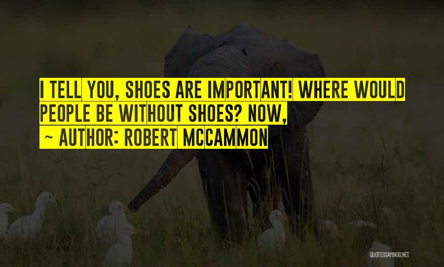 You Are Important Quotes By Robert McCammon