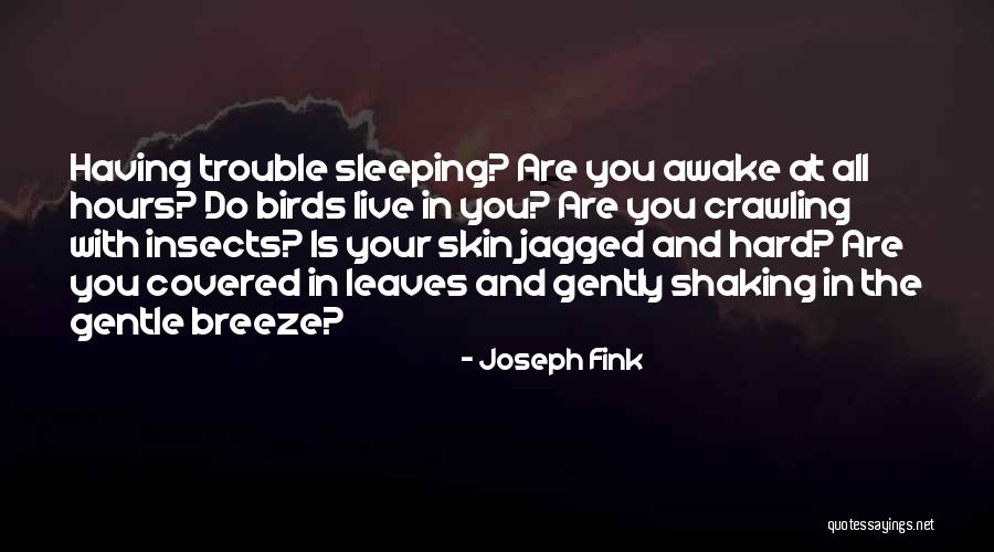 You Are In Trouble Quotes By Joseph Fink You Are In Trouble Quotes By Joseph Fink