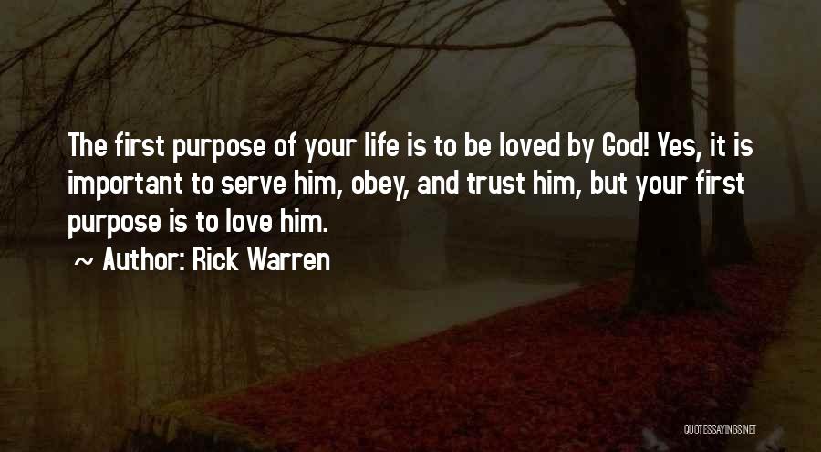 You Are Loved Christian Quotes By Rick Warren