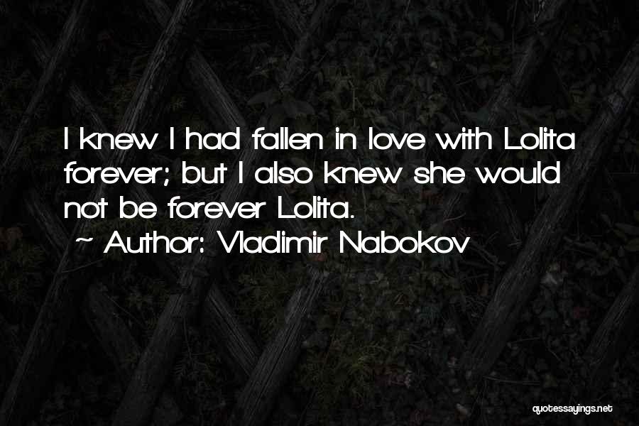 You Are Mine Forever Love Quotes By Vladimir Nabokov