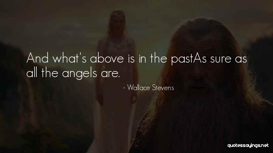 You Are My Angel From Above Quotes By Wallace Stevens