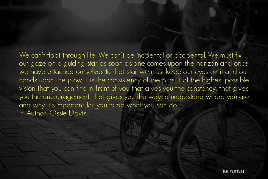 You Are My Guiding Star Quotes By Ossie Davis
