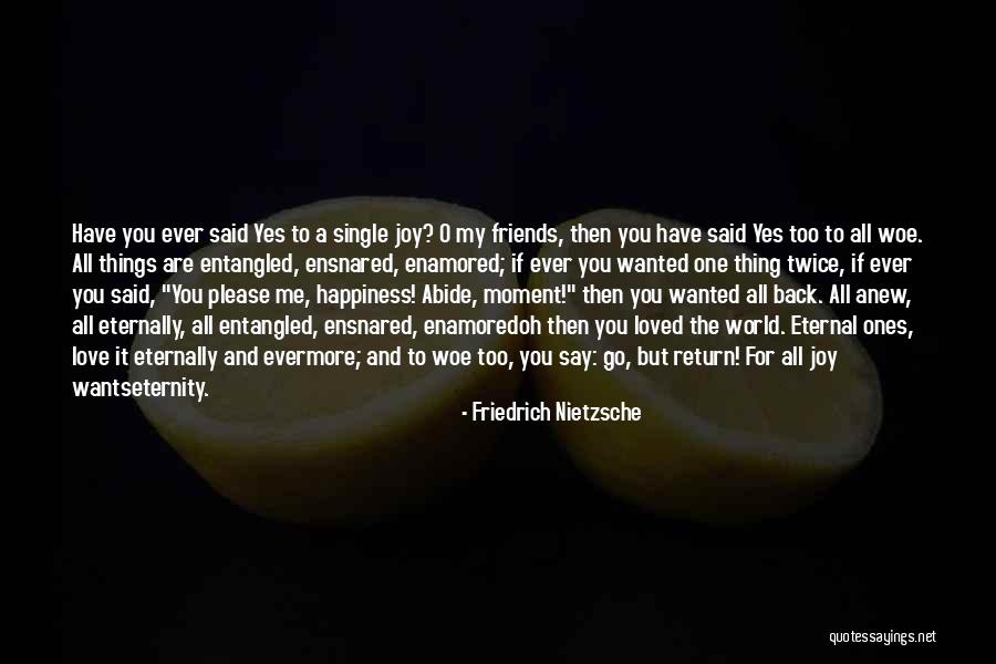 You Are My Joy And Happiness Quotes By Friedrich Nietzsche You Are My Joy And Happiness Quotes By Friedrich Nietzsche