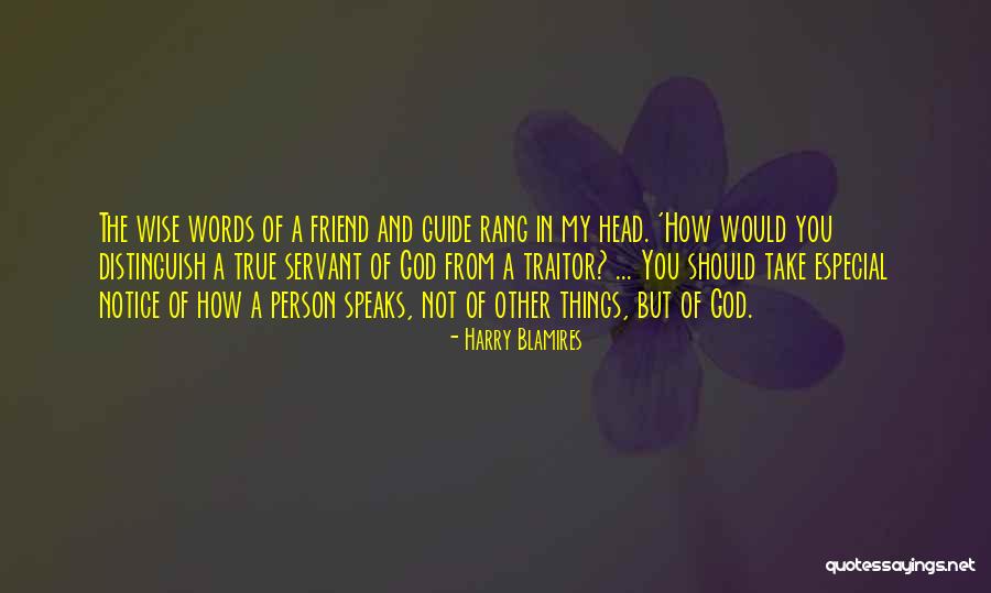 You Are My Only True Friend Quotes By Harry Blamires You Are My Only True Friend Quotes By Harry Blamires