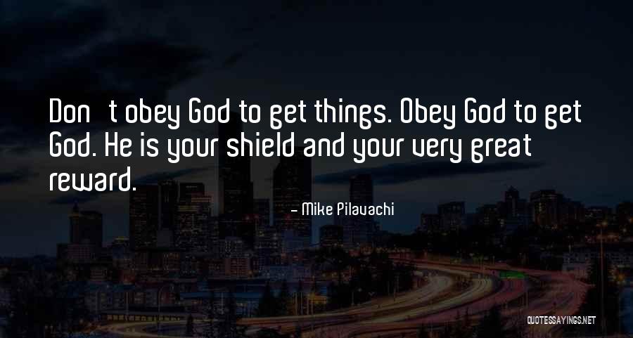 You Are My Shield Quotes By Mike Pilavachi