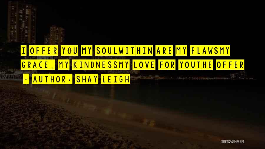 You Are My Soul Quotes By Shay Leigh