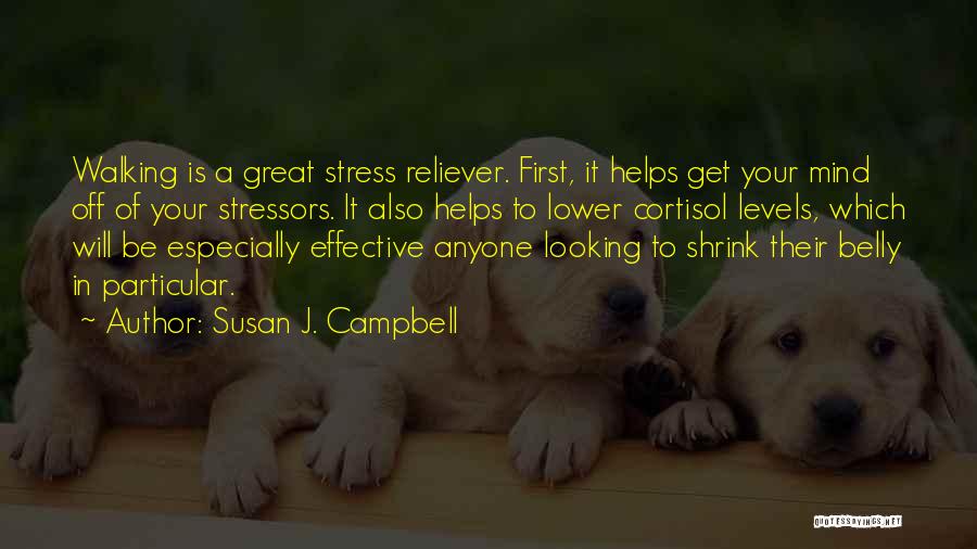 You Are My Stress Reliever Quotes By Susan J. Campbell