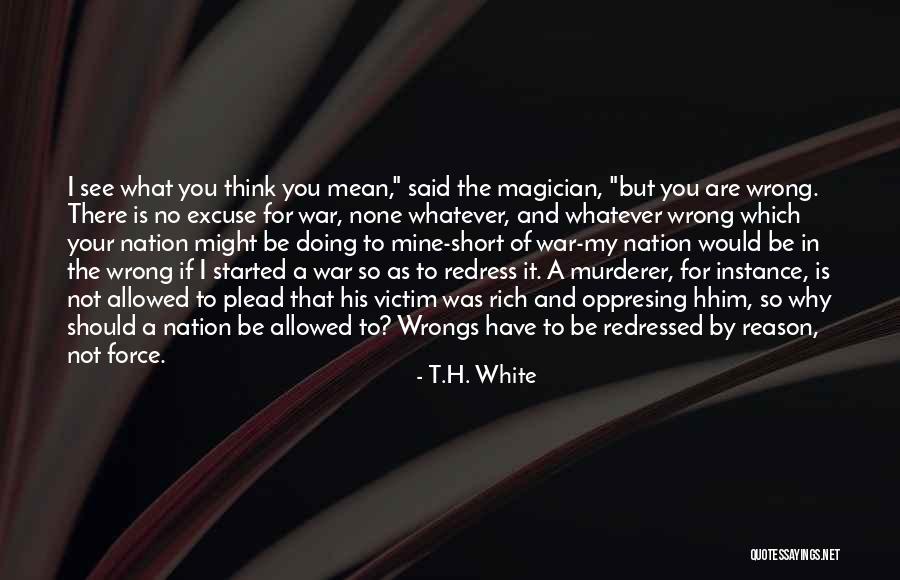 You Are Not A Victim Quotes By T.H. White You Are Not A Victim Quotes By T.H. White