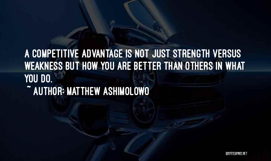 You Are Not Better Than Others Quotes By Matthew Ashimolowo