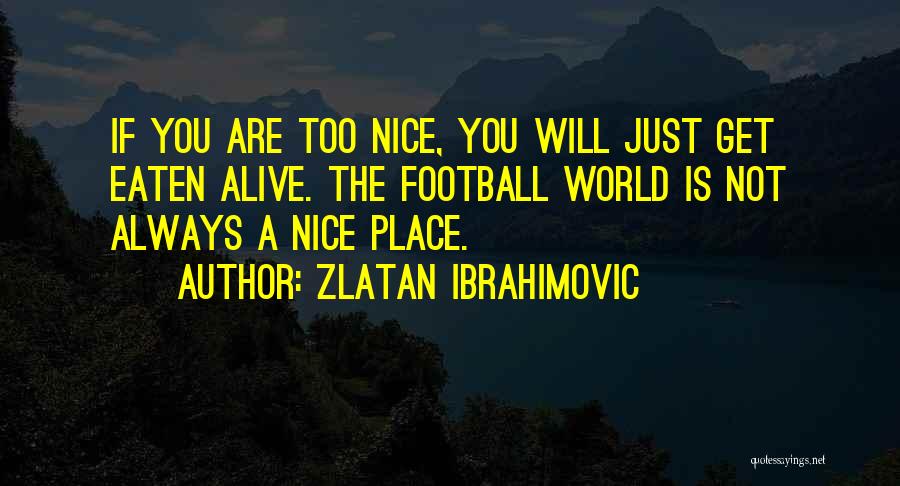 You Are Not Nice Quotes By Zlatan Ibrahimovic