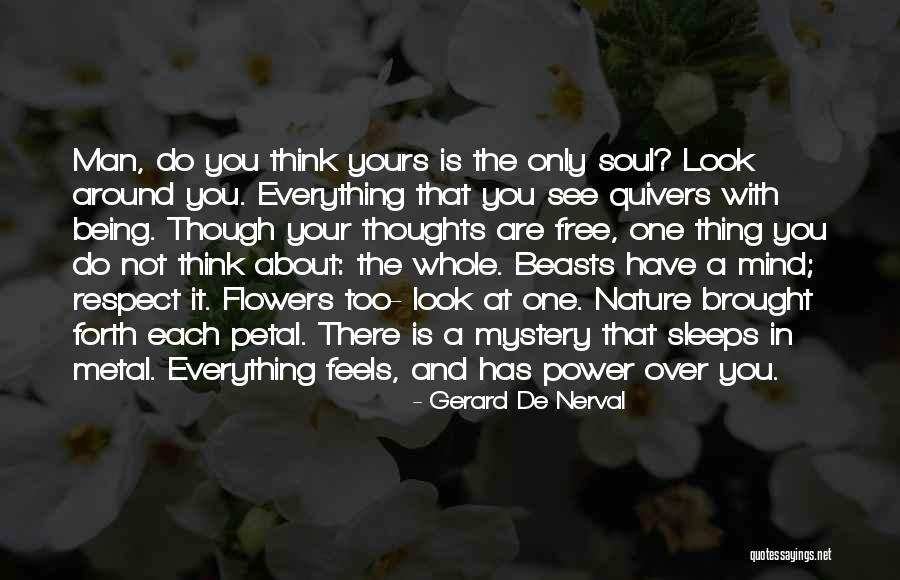 You Are Not Your Thoughts Quotes By Gerard De Nerval You Are Not Your Thoughts Quotes By Gerard De Nerval