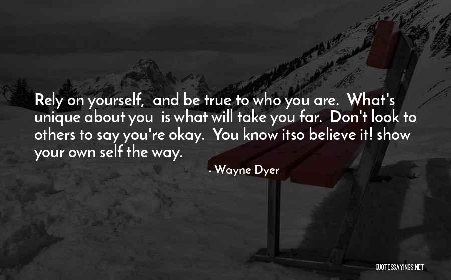You Are On Your Own Quotes By Wayne Dyer You Are On Your Own Quotes By Wayne Dyer