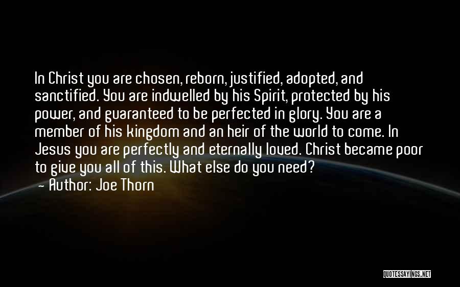 You Are Protected Quotes By Joe Thorn