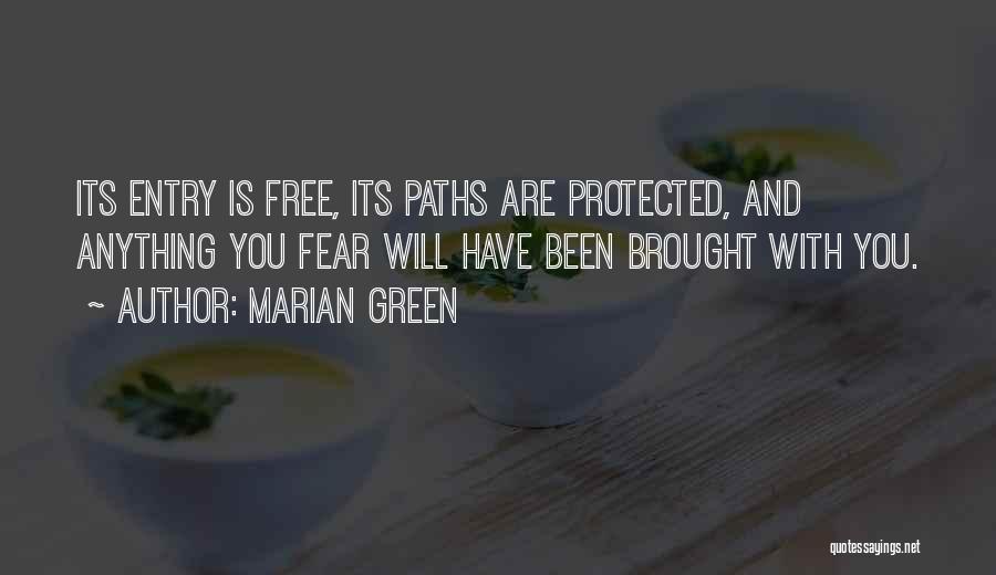 You Are Protected Quotes By Marian Green