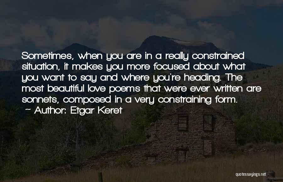 You Are Really Beautiful Quotes By Etgar Keret