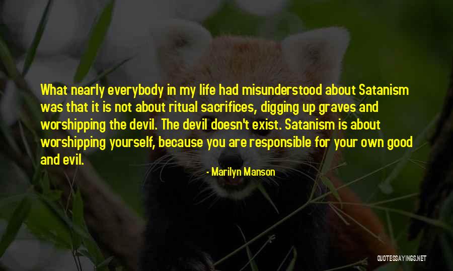 You Are Responsible For Yourself Quotes By Marilyn Manson You Are Responsible For Yourself Quotes By Marilyn Manson