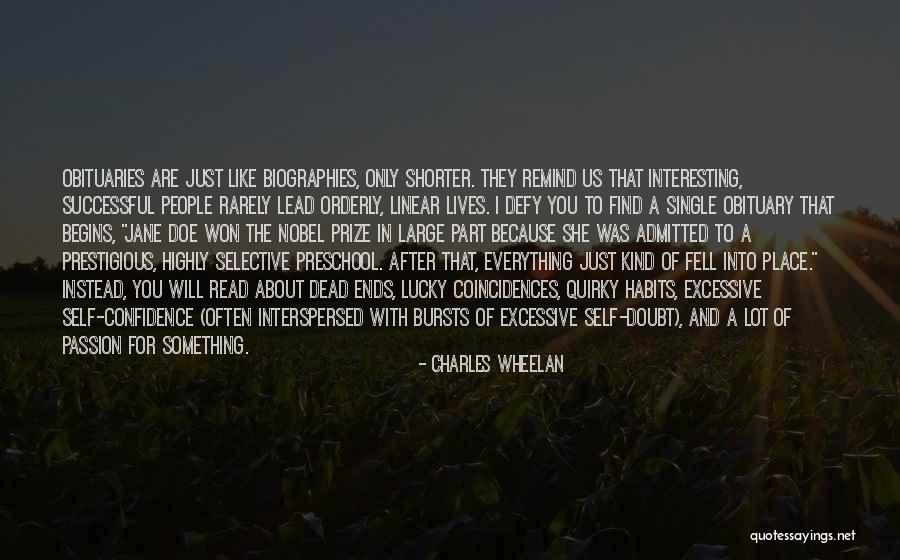 You Are Single Because Quotes By Charles Wheelan You Are Single Because Quotes By Charles Wheelan