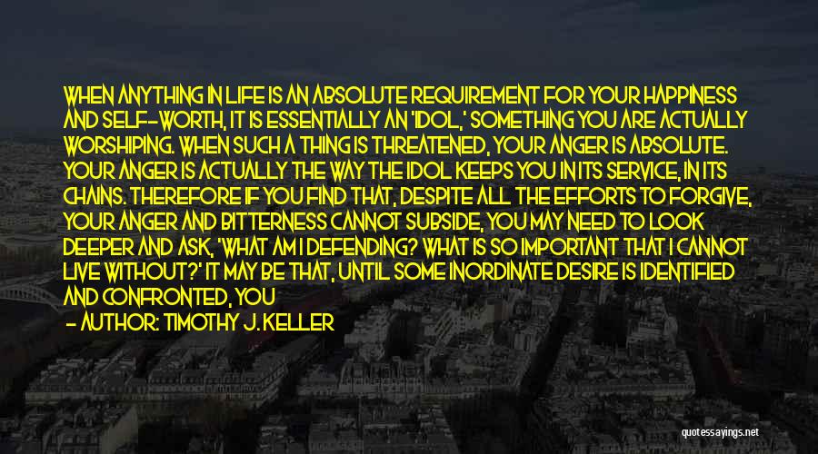 You Are So Not Worth It Quotes By Timothy J. Keller