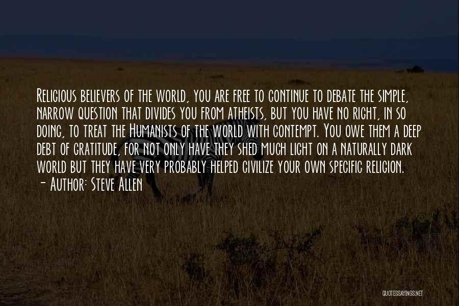 You Are So Simple Quotes By Steve Allen