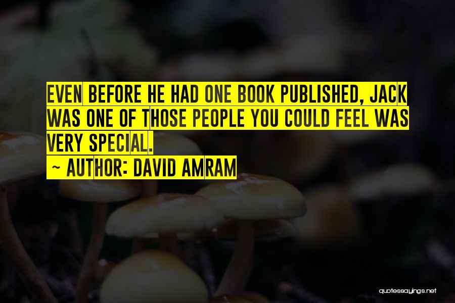 You Are Special Book Quotes By David Amram