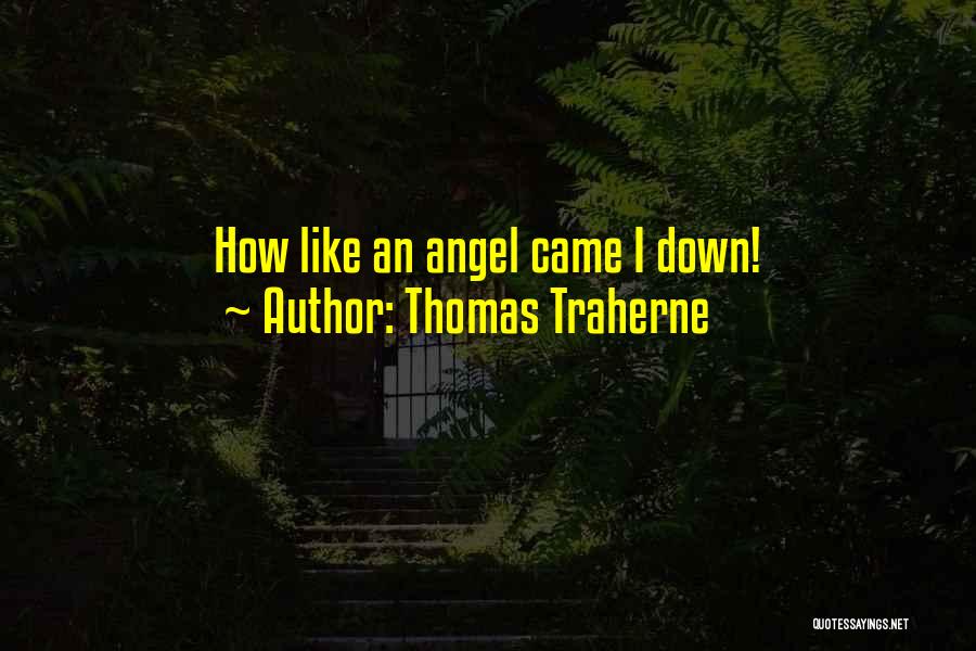 You Are Such An Angel Quotes By Thomas Traherne