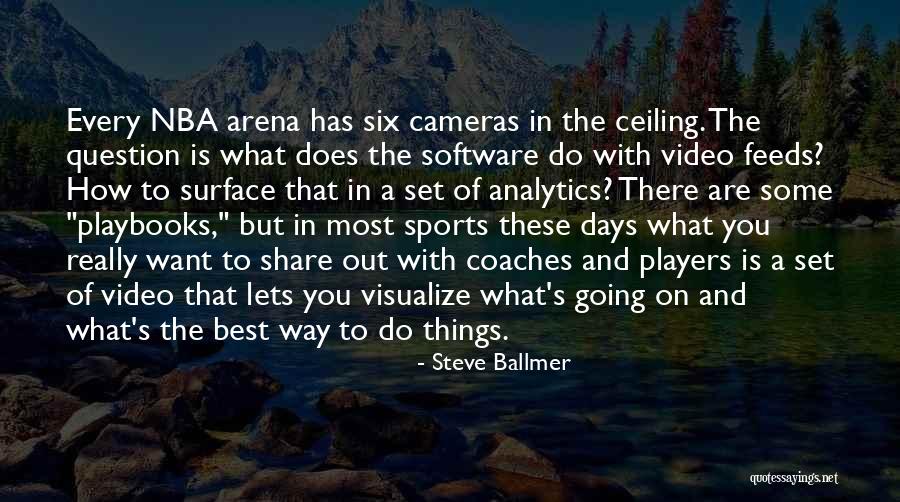 You Are The Best Player Quotes By Steve Ballmer