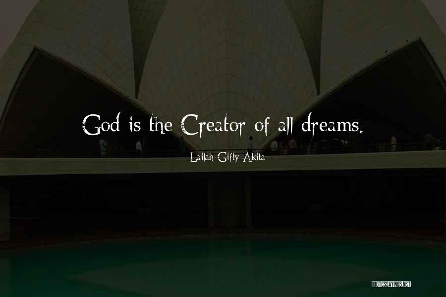 You Are The Creator Of Your Own Destiny Quotes By Lailah Gifty Akita You Are The Creator Of Your Own Destiny Quotes By Lailah Gifty Akita