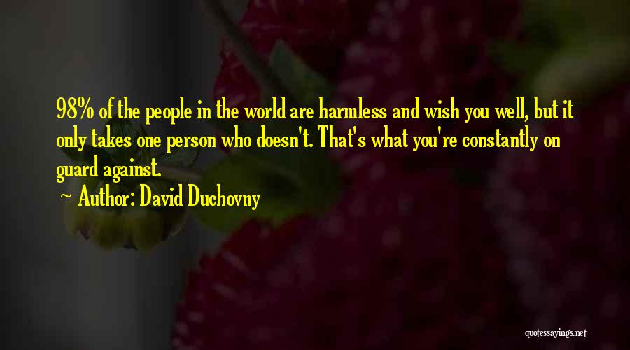 You Are The Only Person Quotes By David Duchovny
